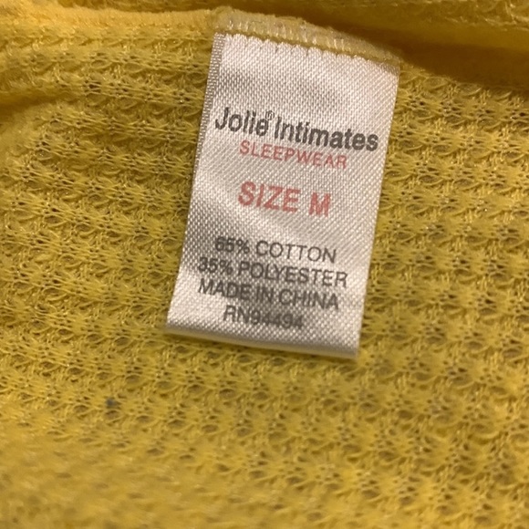 ✏️🆓 w $30+ purch 1 Yellow & 1 White Ribbed thermal underwear - size M - Picture 6 of 16